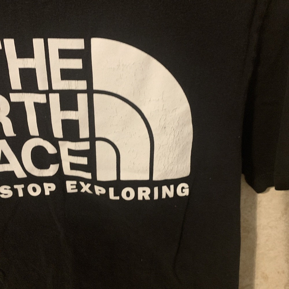 The North Face Men's T-Shirt – Black, Size XS Short Sleeve - Picture 4 of 4